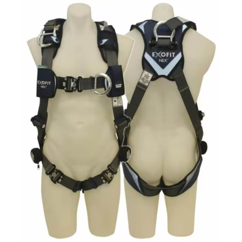 3M Dbi-Sala ExoFit Nex Riggers Harness With Dorsal Extension  Grey Medium 603M2019