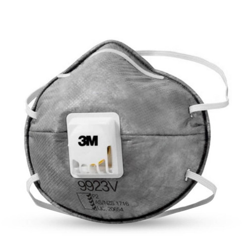 3M P2 Valved Disposable Respirator Cup 9923V 10box