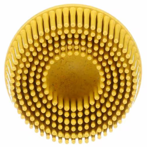 3M Scotch-Brite Rocol Radial Bristle Disc 50mm Yellow Straght P80