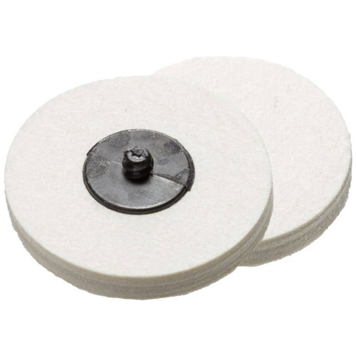 Geiger 75mm/3” Q/C Felt Polishing Pad