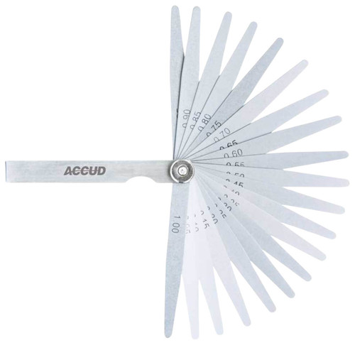 Accud 100mm Feeler Gauge