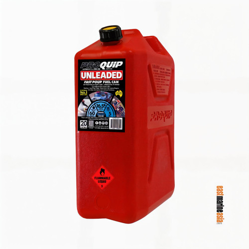 Pro Quip - Plastic Red Fuel Can 20 litre