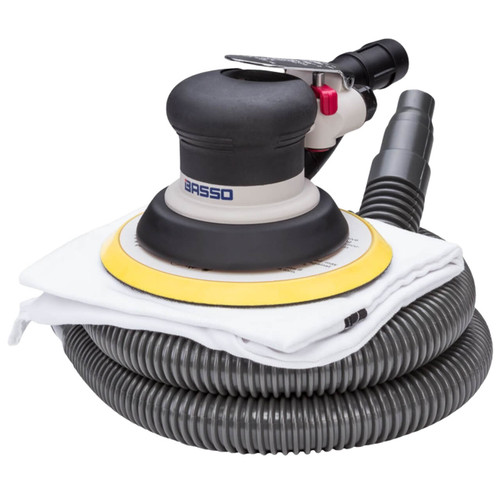 Basso 6” Random Orbital Dust Free Sander - 5mm Orbit