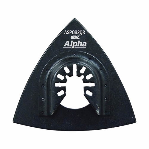 Alpha 82mm Triangular Sanding Pad Hook & Loop