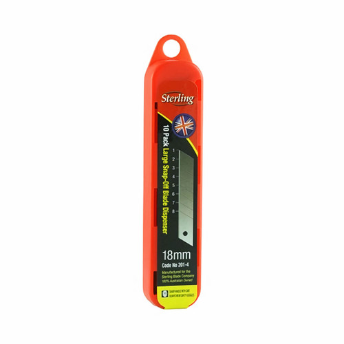 Sterling 18mm Large Snap-off Blade 10pk