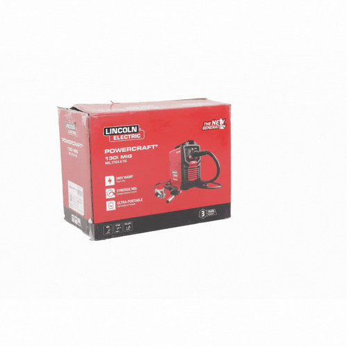 Lincoln Powercraft 130i 3-in-1 10amp Multi Process Welder