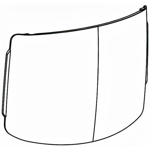 Clear Outer Lens 178x130mm suit Promax 600/650/680 5pk