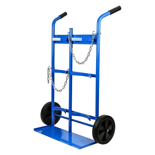 Bluejet Gas Caddy Twin G-Size Cylinder Trolley