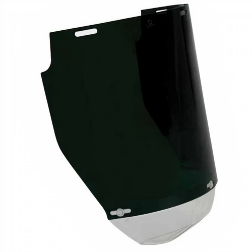 3M VV926:GN High Impact 1mm Polycarb Green 250mm H x 400mm W Visor