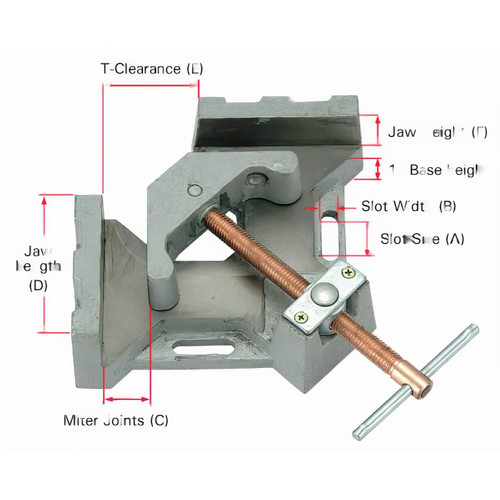 Stronghand 2-Axis Welders Angle Clamp 95mm