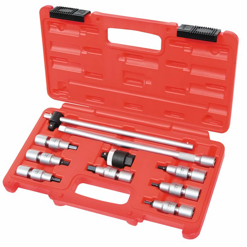 Toledo Bit Socket Set 3/8" Dr 6Pt 10Pc