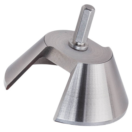 Geiger 60° Hex-Drive Pipe Deburring Tool - 40-62 mm
