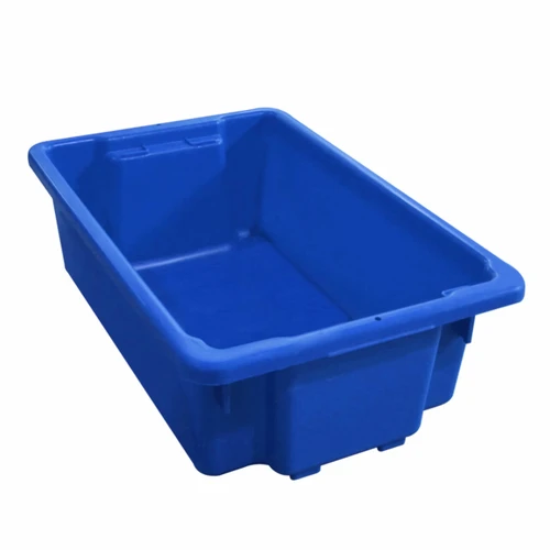Richmond 32L Stack & Nest Crate Blue