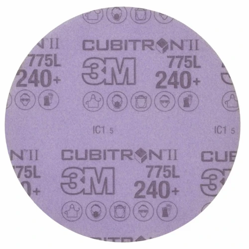 3M Cubitron II 775L 150mm NH 240+ Hookit Film Velcro Disc