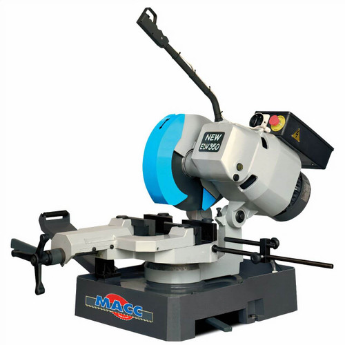 Macc 350mm 415V Double Vise Coldsaw w/ Electric Coolant Pump