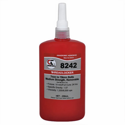 CT 8242 Threadlocker 250ml Medium Strength