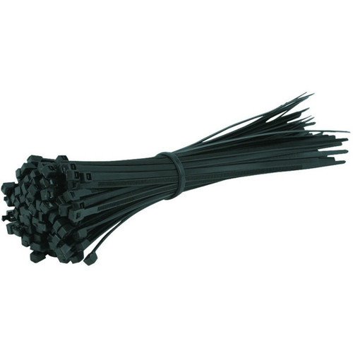 Cable Tie Black 200 x 4.8mm 100pk
