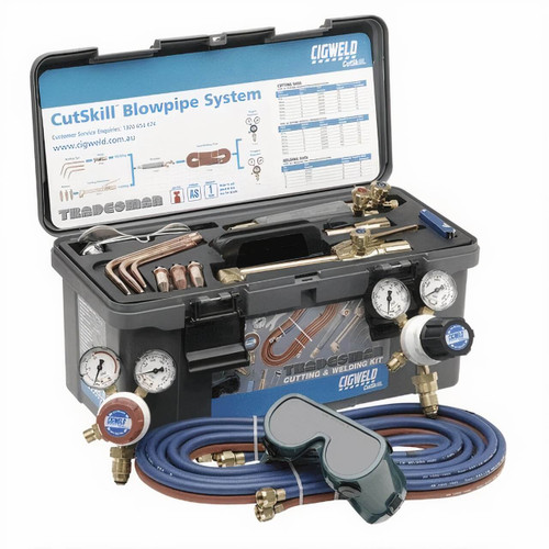 BlueJet Tradesman Oxy/Acet Kit in Toolbox