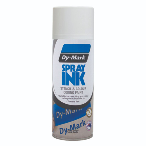 Dy-Mark Spray Ink White 315g