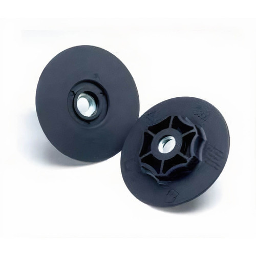 3M 100mm x M10 Flat Fibre Disc Back-Up Pad