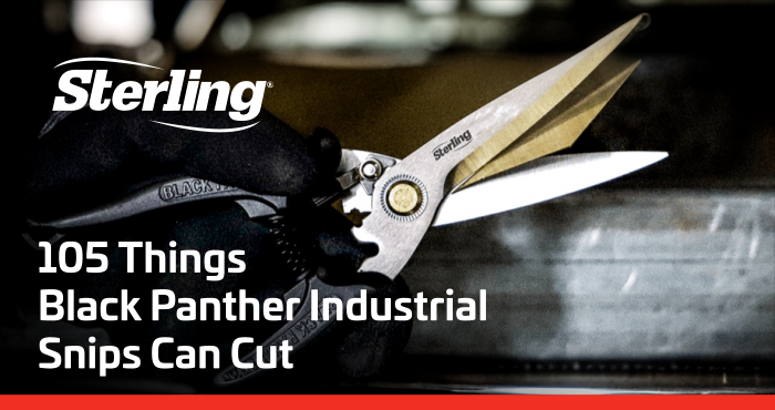 105 Things Black Panther Industrial Snips Can Cut