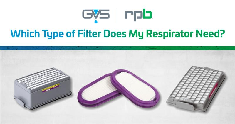 Pick the right filter for your respirator
