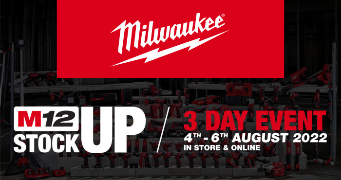 Milwaukee M12 Stock Up