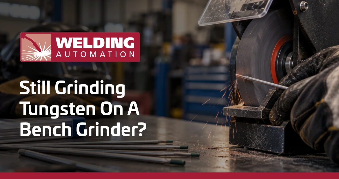 Still Grinding Tungsten On A Bench Grinder?
