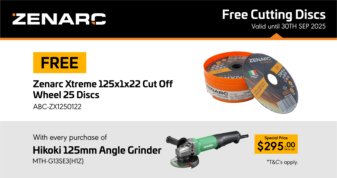 Free Cutting Disc Promo