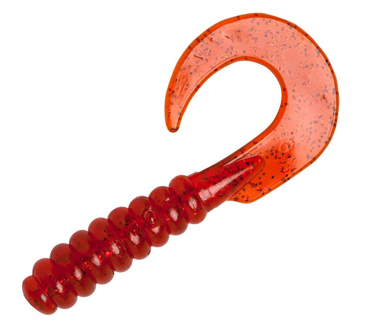 Yum Lures Walleye Grub Motor Oil Neon 4" Fishing Bait YWGR495