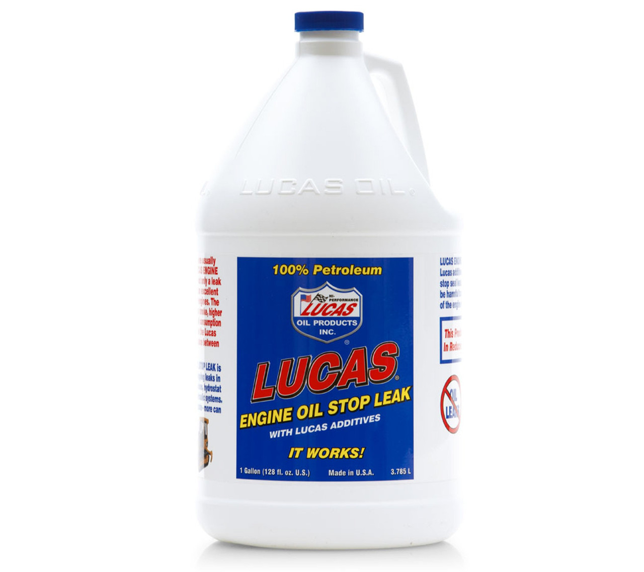 Lucas Oil 1 Gallon Engine Oil Stop Leak 10279
