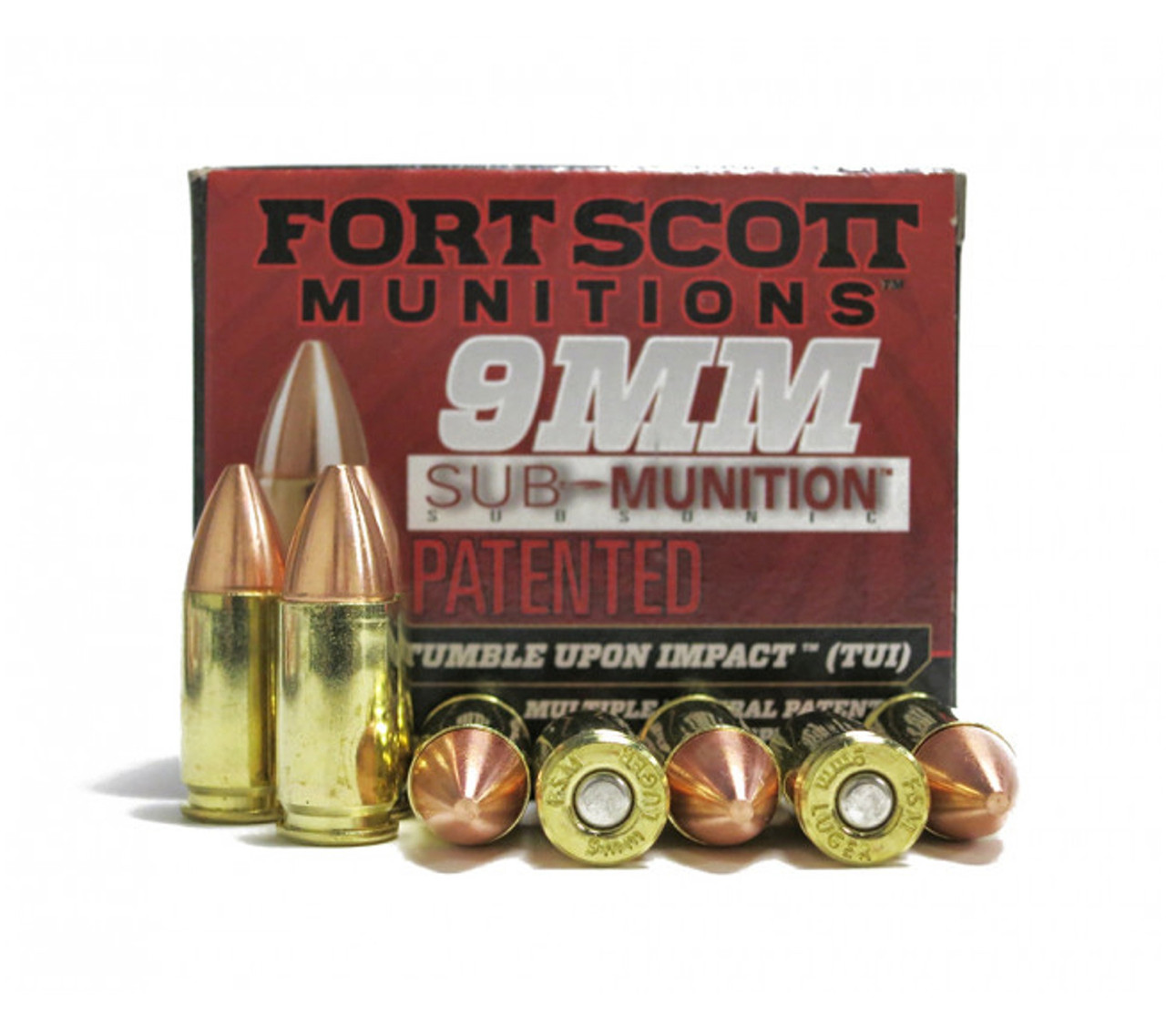 Pack 5 munitions fictives 9mm Lot 5 balfactices 9mm