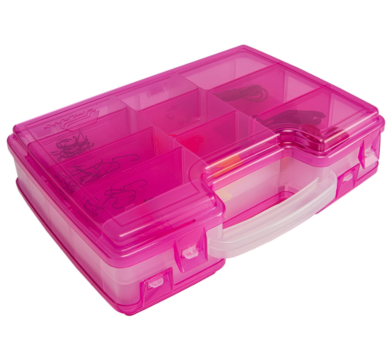 Plano Let's Fish Satchel Kit (Pink) Tackle Box #PLAMS7154