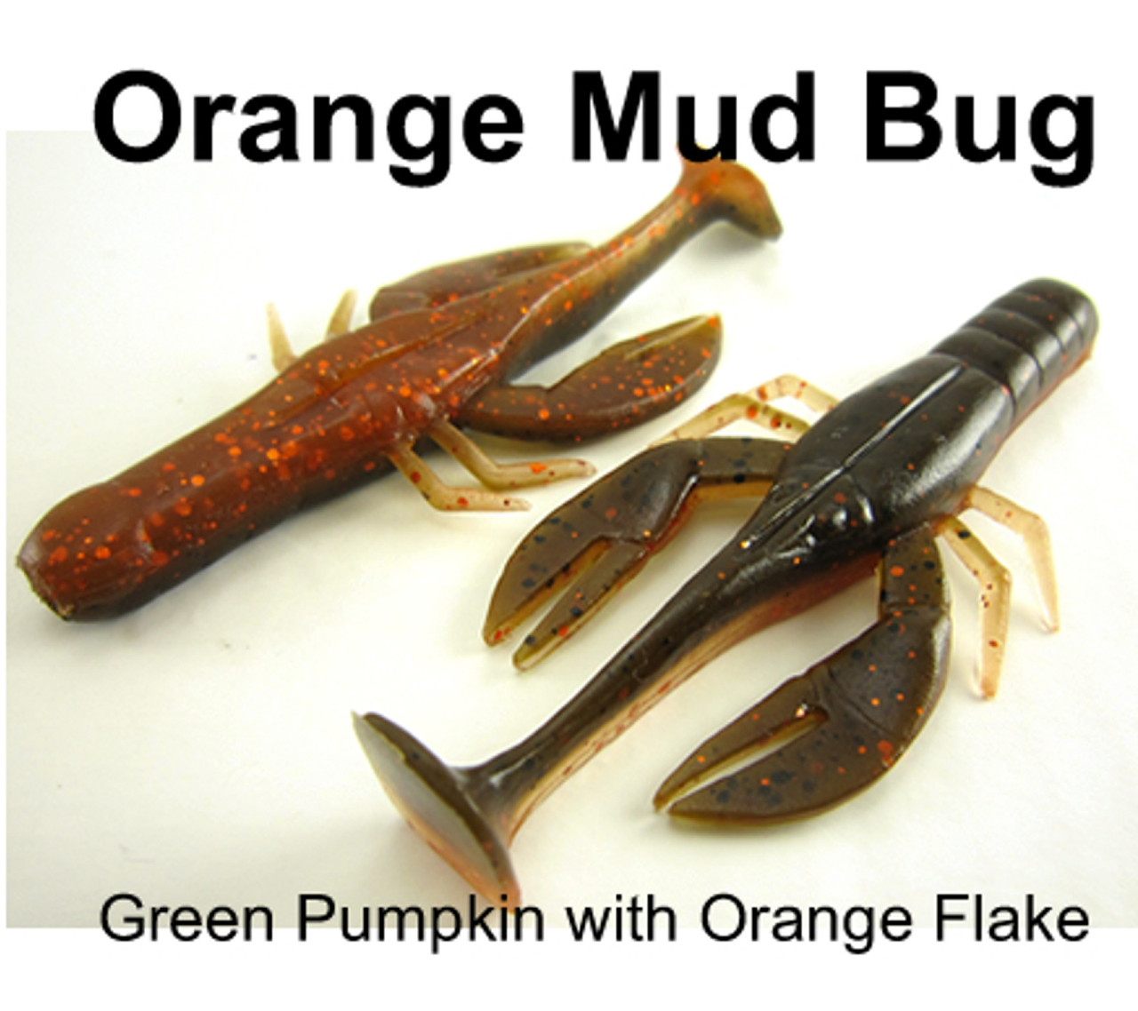 Big Joshy Crawfish Soft Bait, Orange Mud Bug