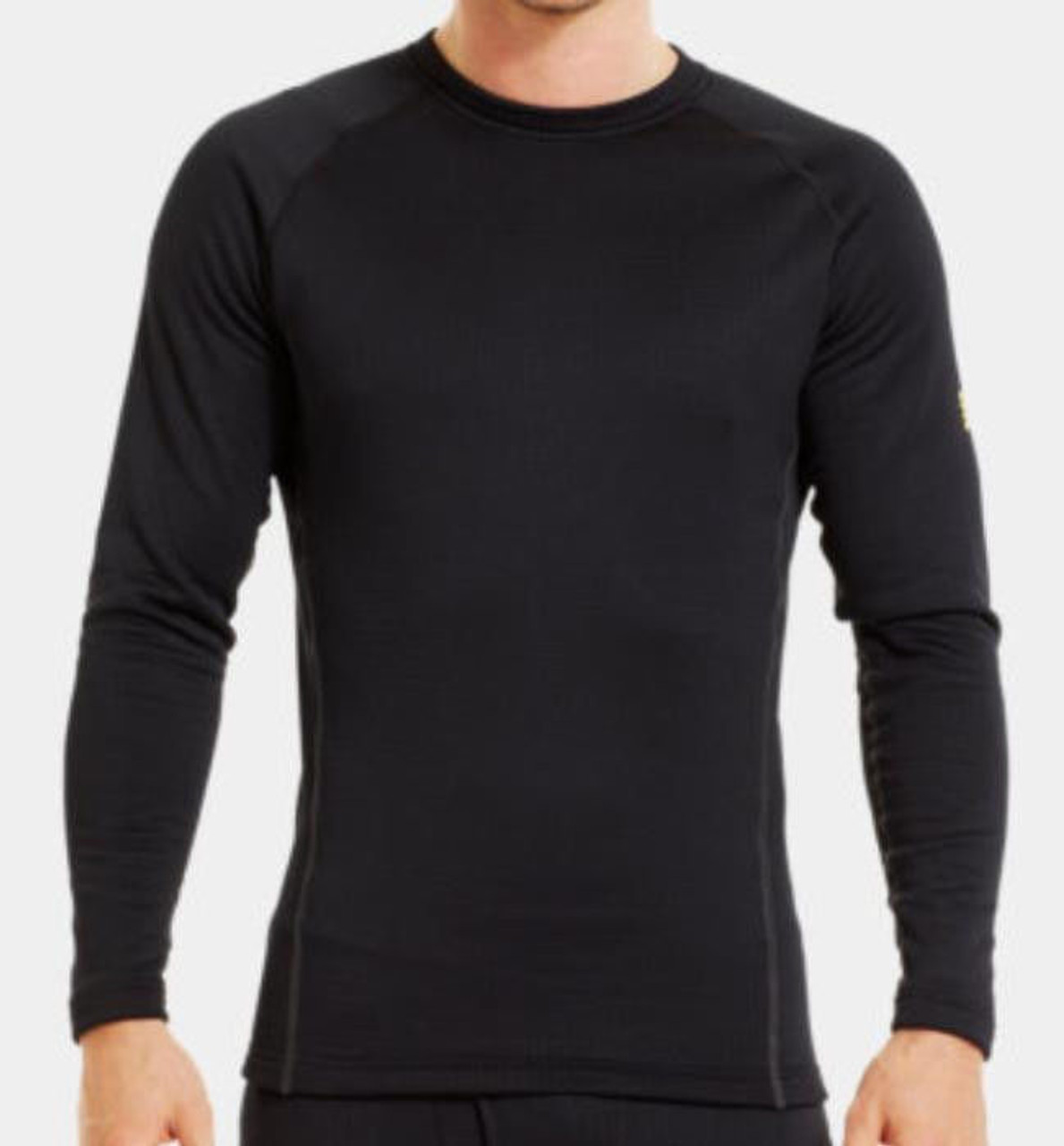 Under Armour Women's Base 3.0 Crew Black ColdGear Base Layer