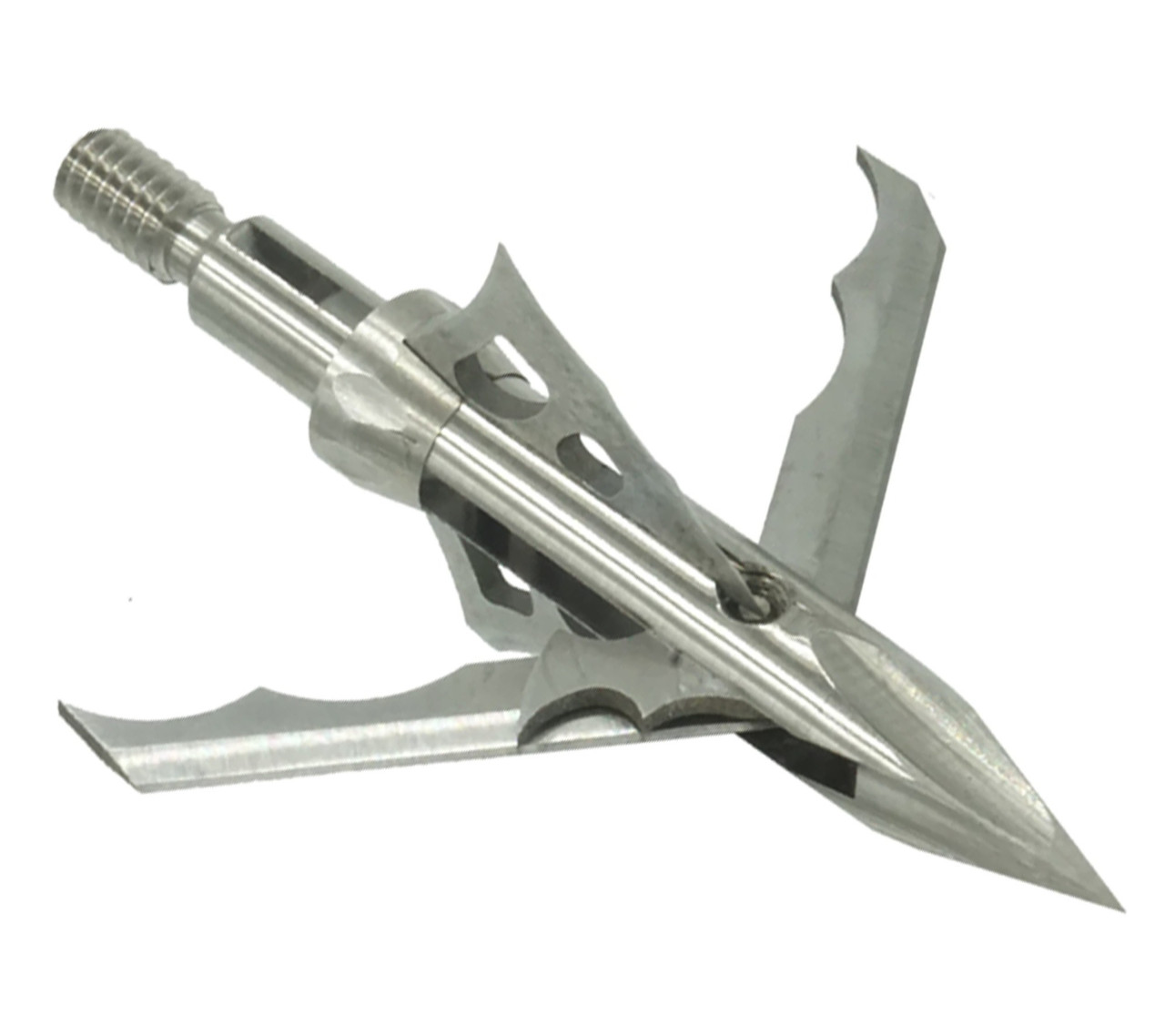 Muzzy Model 297 Ti Trocar Hb Ti 100 Grain 4 Blade Hybrid Broadheads 3 Pack 0991