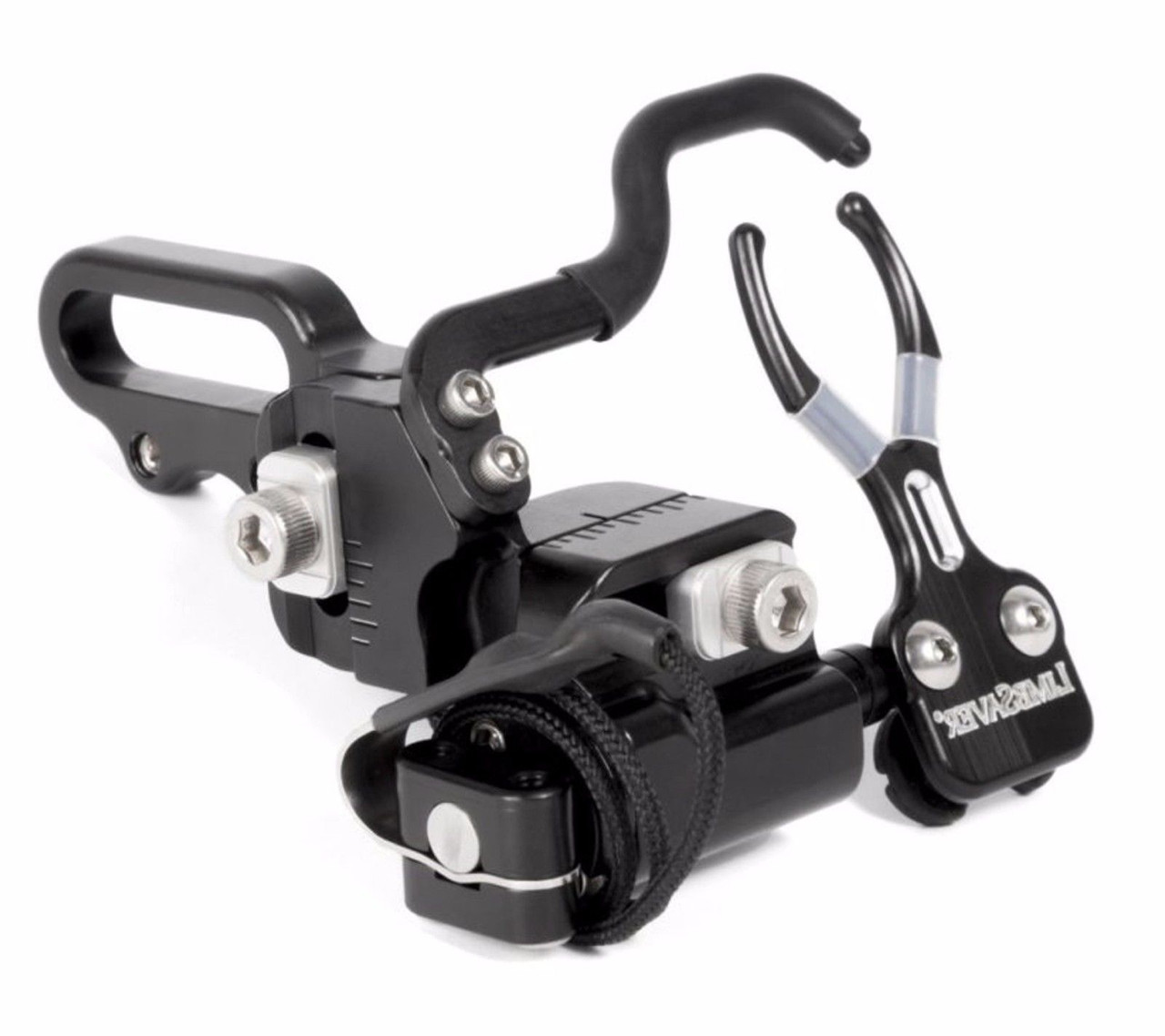 Limbsaver PT100 Full Capture Fall/DropAway Arrow Rest Silver/Black