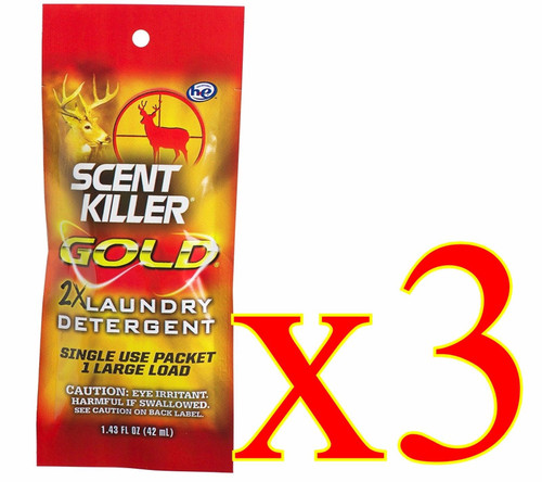 Wildlife Research Center, Scent Killer Gold, 32 fl oz Laundry Detergent  Hunting Scent Elimination 