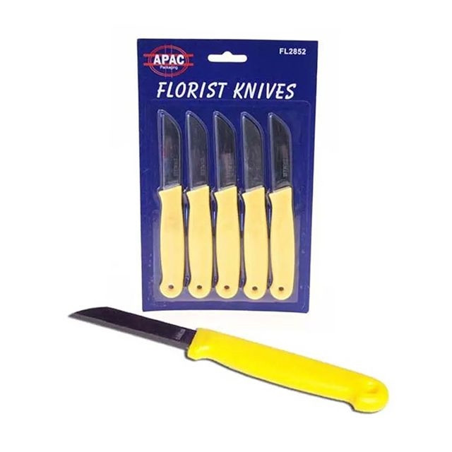Florist Knives 5 Pack CB Gold