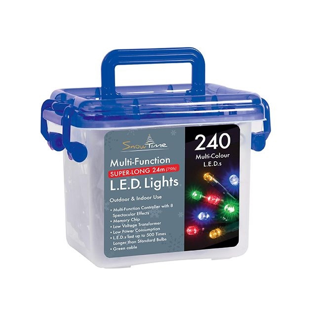 LED Multicoloured Chaser Lights - CB Gold