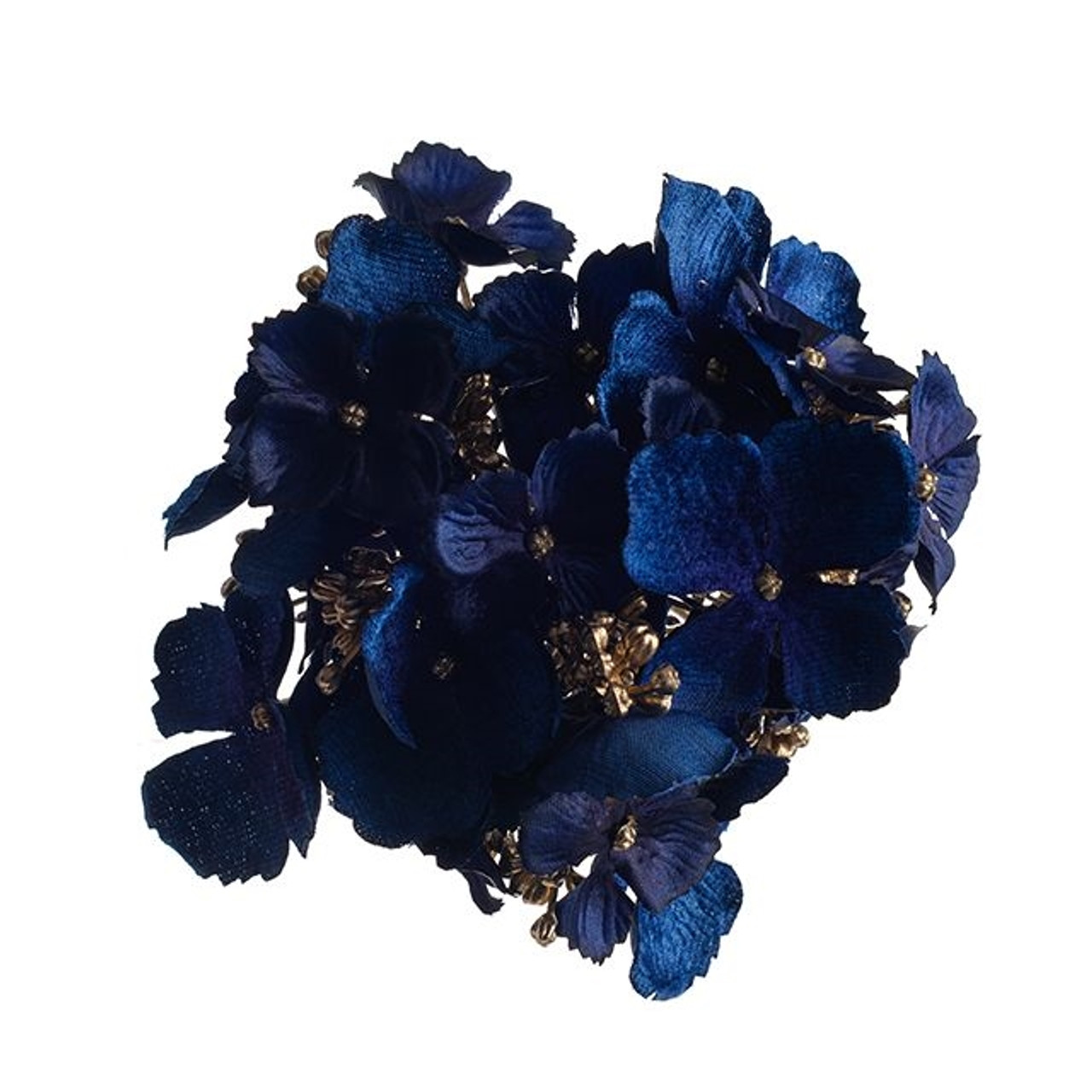 Blue sale flower clip