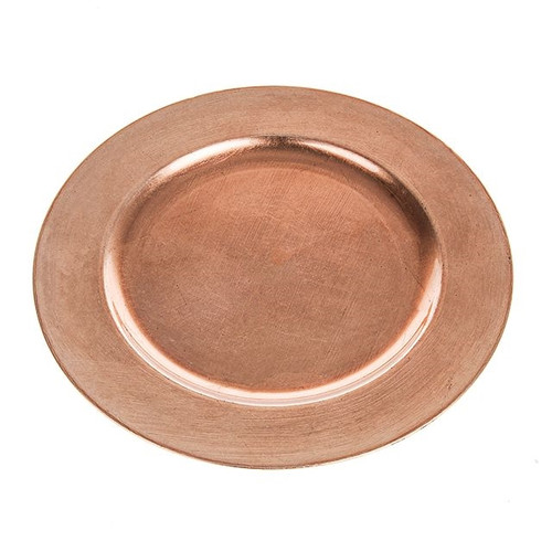 Charger Plate Rose Gold 30Cm