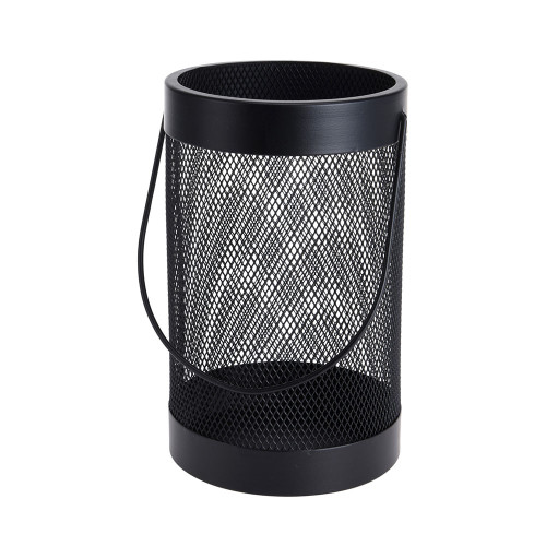 Lantern Black Iron Mesh 20.5cm