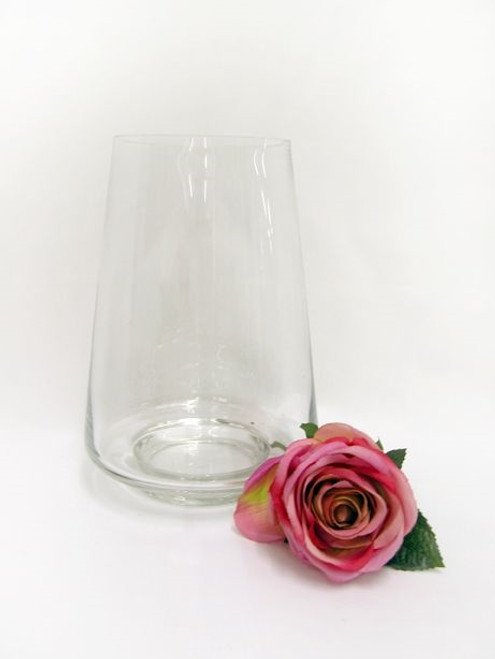 Cone Glass Vase 25Cm