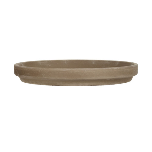 Basalt Terracotta Saucer (15.62 x 2.23cm)
