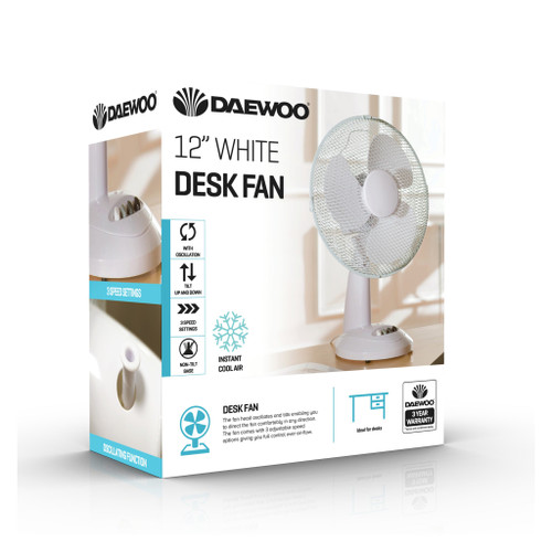 12 Inch Desk Fan