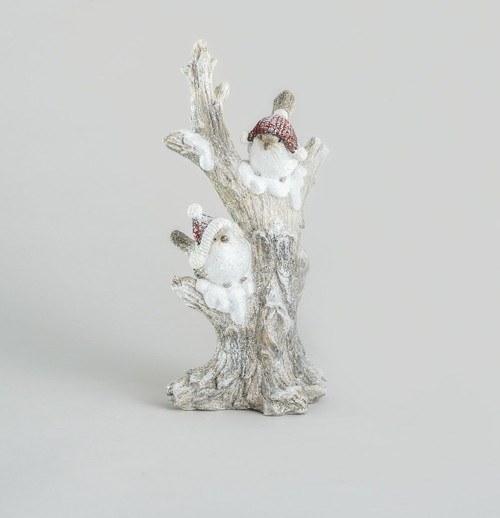 31cm Resin Bird/Tree Ornament