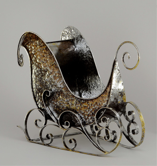 66cm Metal Sleigh Ornament