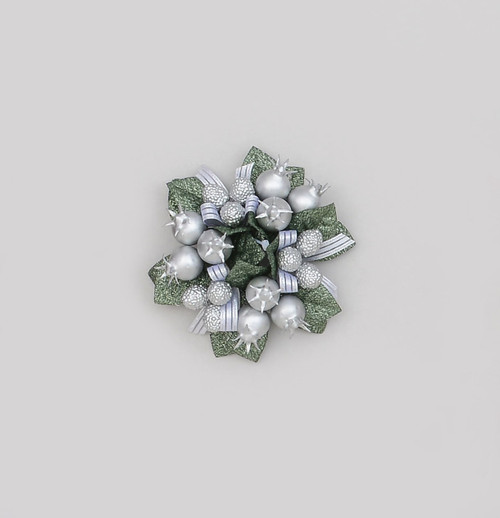 1" Raspberry/Pomegranate C/R Silve