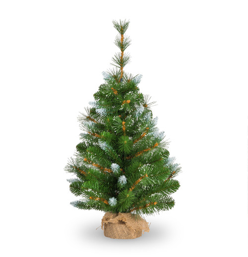 24" Table Tree 74Tips Burlap